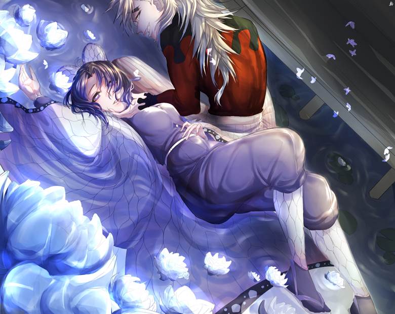 Insect Pillar, Douma, Doma/Shinobu, Demon Slayer: Kimetsu no Yaiba 1000+ bookmarks
