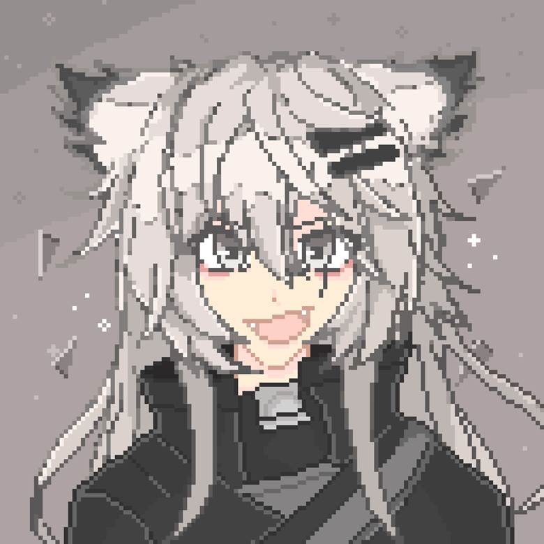 Arknights, pixel art, Arknights, Lappland, Lappland (Arknights)