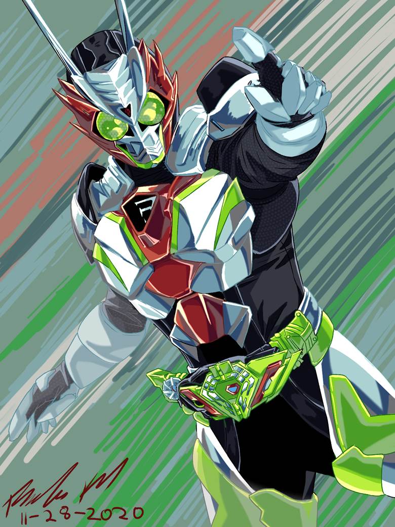 Kamen Rider Zero Three|Wrykie的假面骑士插画图片