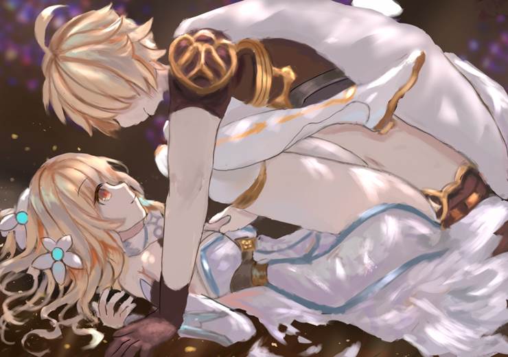 Genshin Impact, Lumine (Genshin Impact), Aether (Genshin Impact), it's clearly in, incest adultery, Genshin Impact 5000+ bookmarks