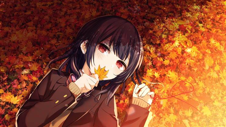 偶像大师 闪耀色彩, ShinyMas, Rinze Morino, The Idolmaster 500+ bookmarks, autumn leaves