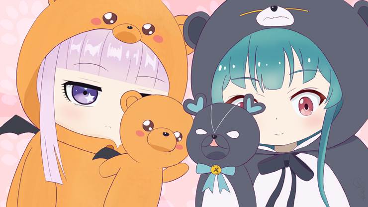 Animation, 动画, 熊熊勇闯异世界, 在魔王城说晚安, 尤娜, 栖夜莉丝公主, 在魔王城说晚安插画比赛