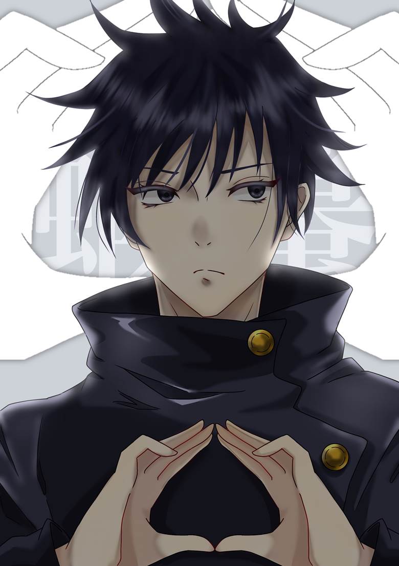 伏黒恵やまさ的咒术回战插画图片