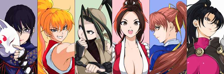 《快打旋风2》源柳斋真纪Pixiv同人插画图片