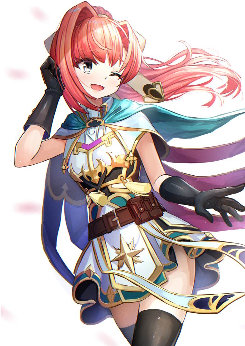 ソロモンちゃん落书きせれいてる的马尾少女pixiv插画图片 BoBoPic