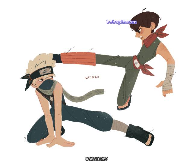 KakaGai,NARUTO,旗木卡卡西,火影忍者,迈特凯图片