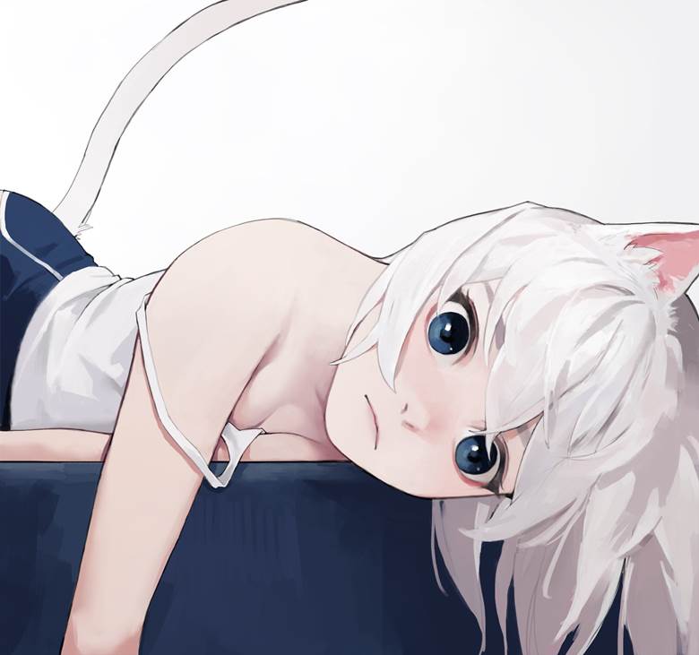 meow|DHK的猫耳少女插画图片