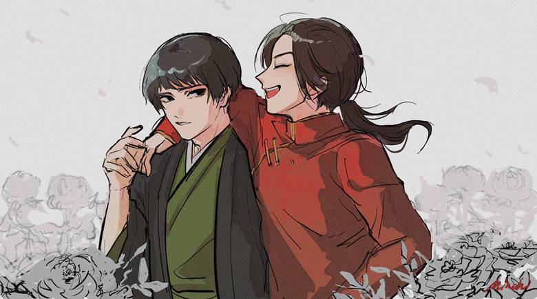 Yao Wang, kiku honda, 义呆利, Far East, 极东兄弟（中国&日本）, Hetalia 500+ bookmarks