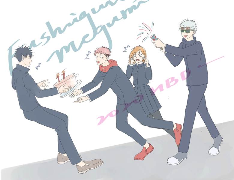 Megumi Fushiguro, Fushiguro/Itadori, Jujutsu Kaisen, Nobara Kugisaki