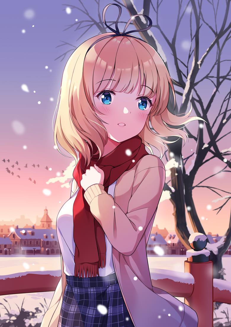 桐间纱路, 点兔, 请问您今天要来点兔子吗？, 围巾