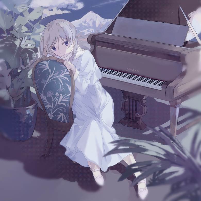 夜明け|パウ_落书き箱的弹钢琴pixiv插画图片