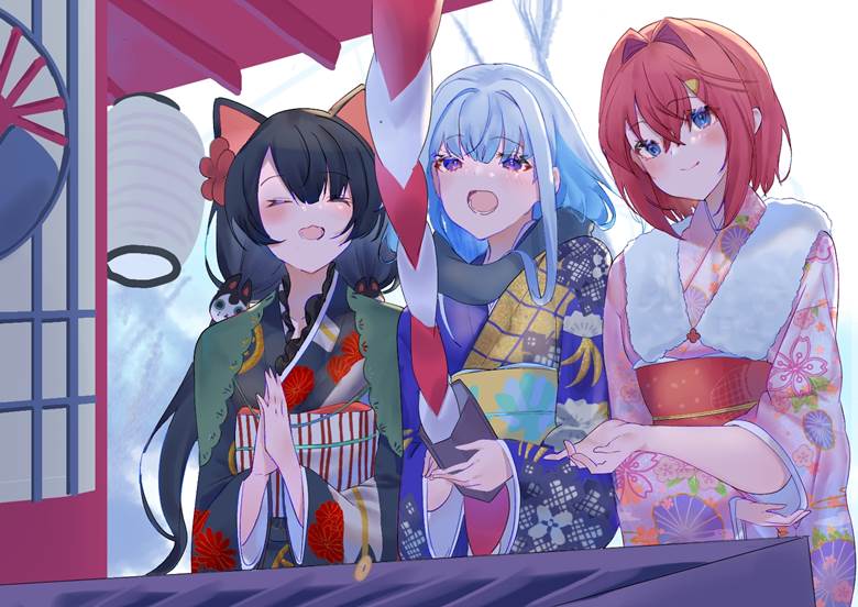 戌亥床, 安洁·卡特莉娜, 莉泽·赫露艾斯塔, 彩虹社, 虚拟主播, Virtual YouTuber 1000+ bookmarks