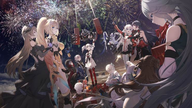Honkai Impact 3, Honkai Impact 3, fireworks, Honkai Impact 3