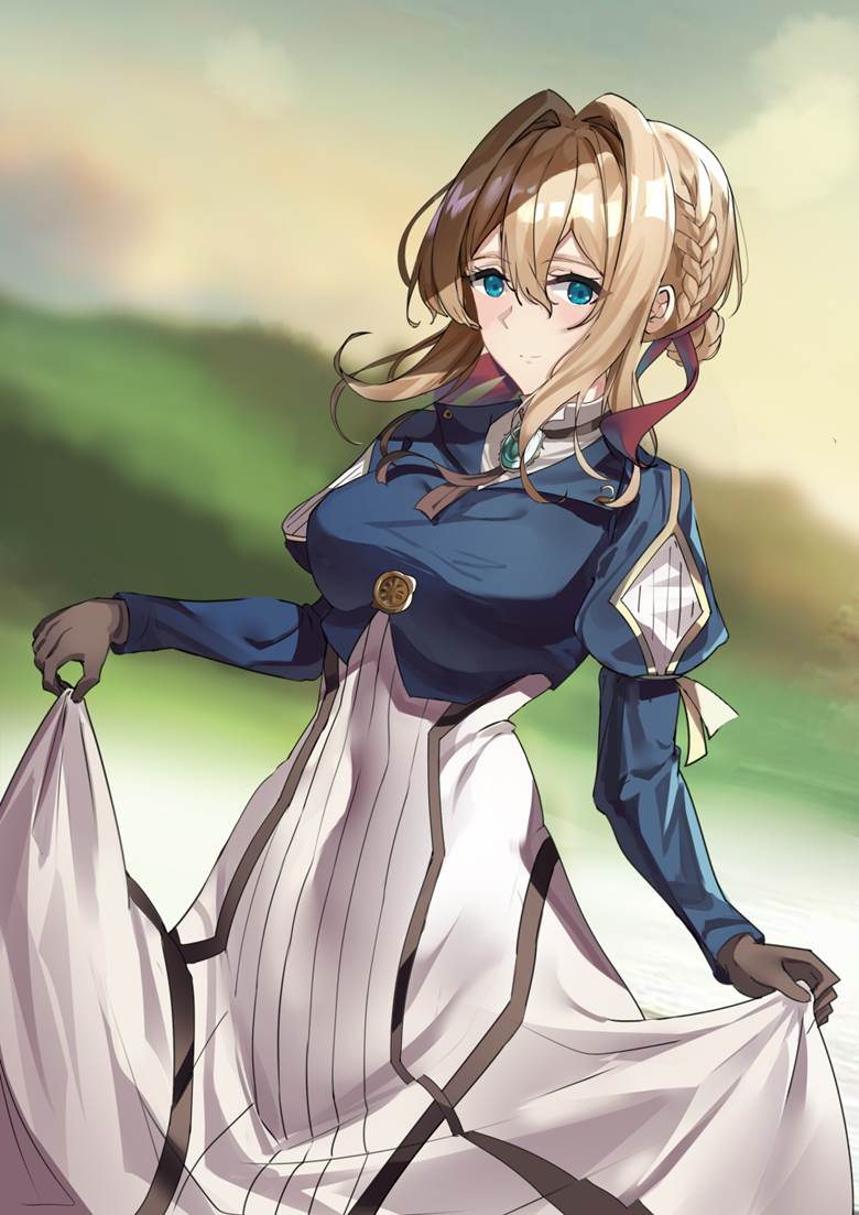 紫罗兰永恒花园, 薇尔莉特·伊芙加登, curtsy