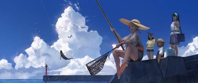 夏之回忆,大野真,帆高夏海,放学后海堤日记,鹤木阳渚图片