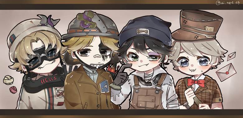 Victor Grantz, Norton Campbell, Mike Morton, Lucca Balzer, acrobat, postman, prisoner, Prospector, Identity V, Identity V