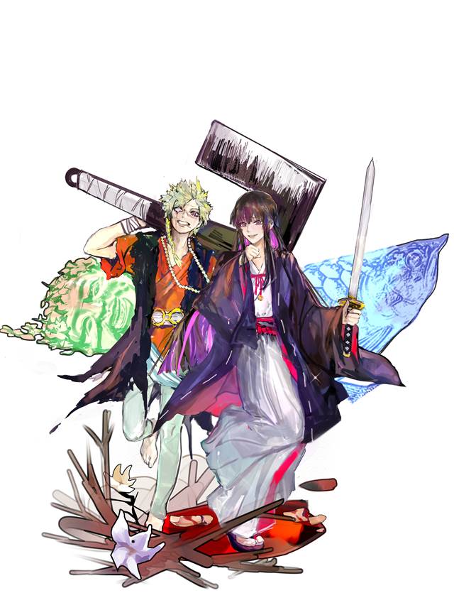 地狱乐, Touma Aza, Choubei Aza, Aza/Touma