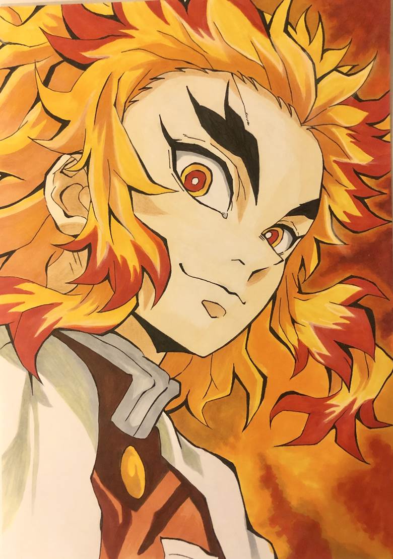 Rengoku-san, copic, Demon Slayer: Kimetsu no Yaiba, fujoshi, self-shipping woman