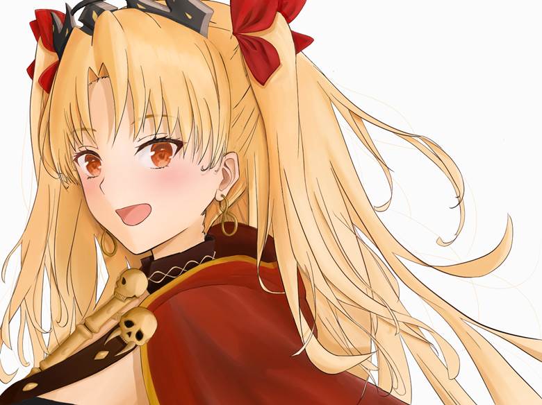 こっちを向くエレちゃん藤ざらし的埃列什基伽勒fate插画图片