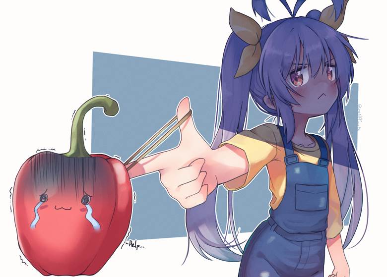 non non biyori, Renge Miyauchi, bell pepper