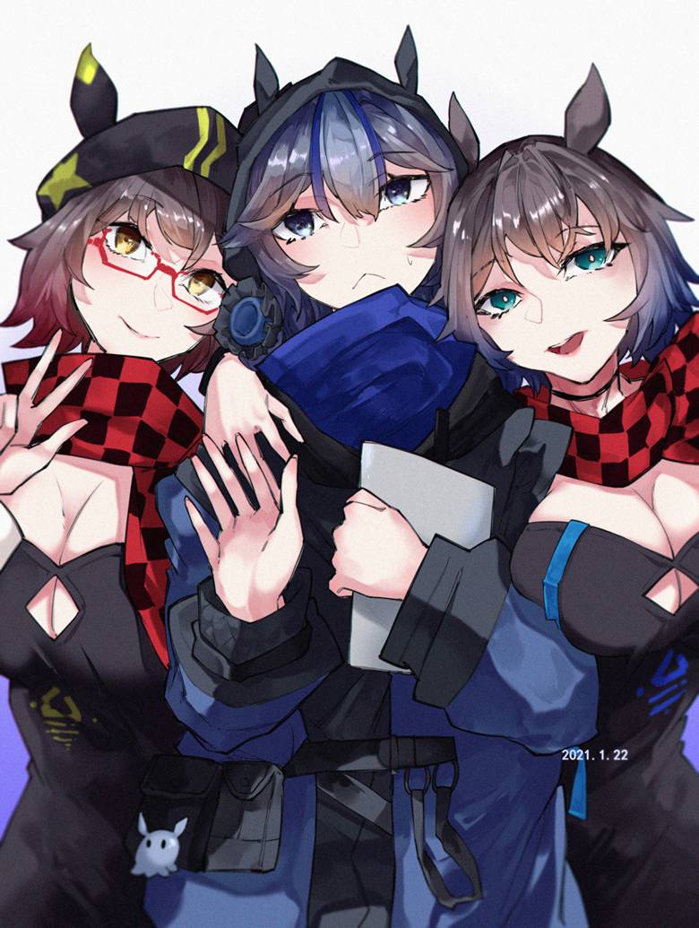 Arknights, Deepcolor (Arknights), Arknights, girl, Glaucus (Arknights)