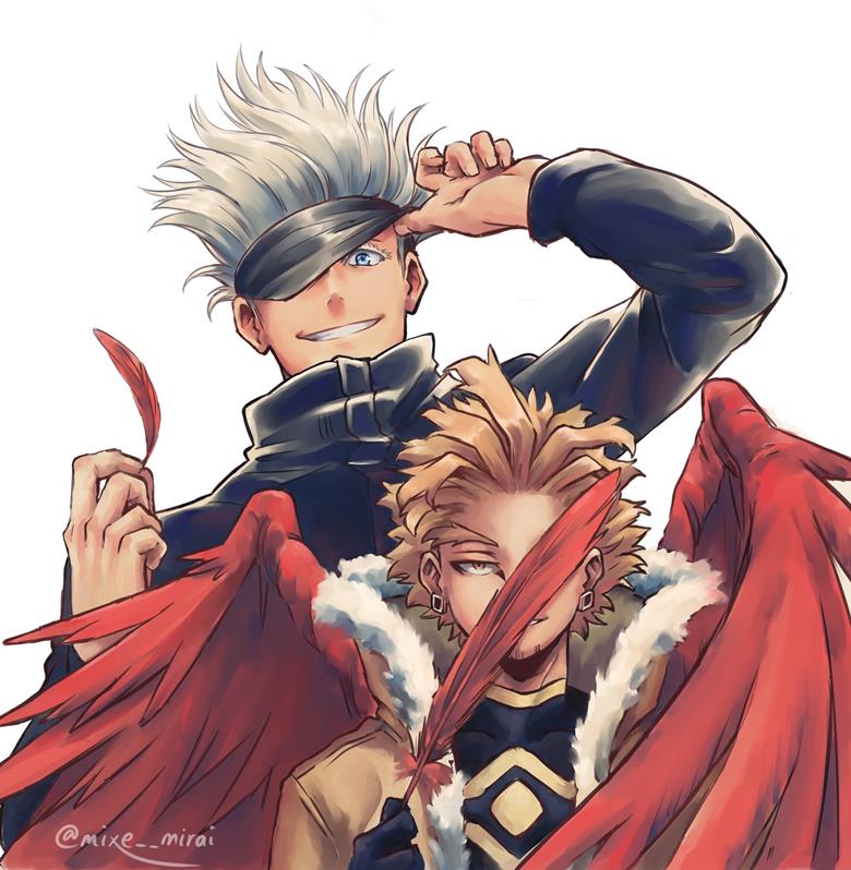 我的英雄学院, 霍克斯, Jujutsu Kaisen, Satoru Gojo, voice actor connection, Hawks (My Hero Academia), Yuichi Nakamura