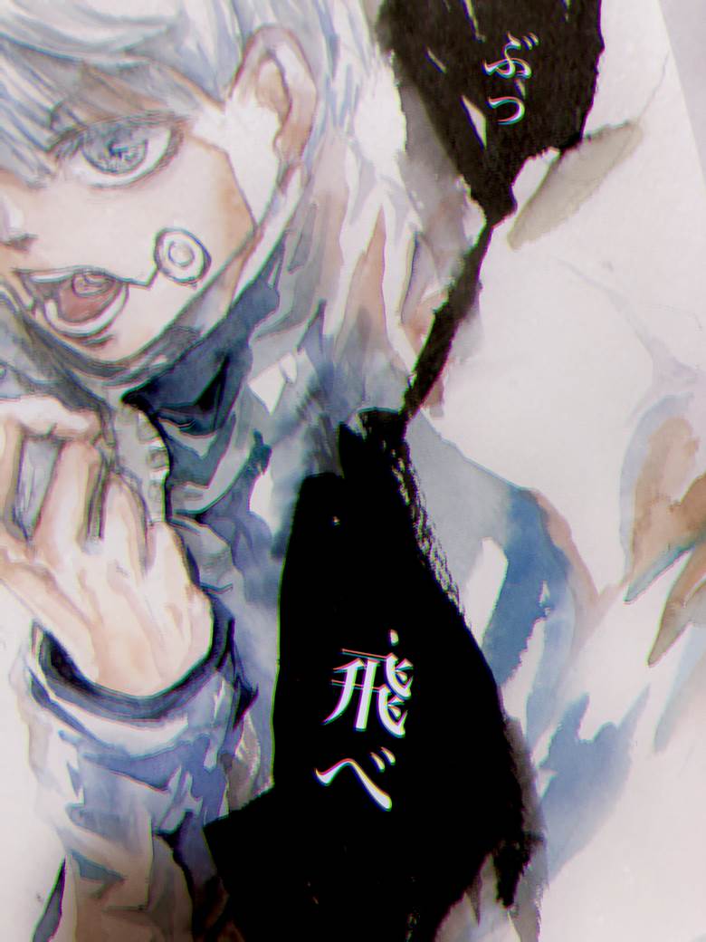 Jujutsu Kaisen, 狗卷棘, 手绘, watercolor