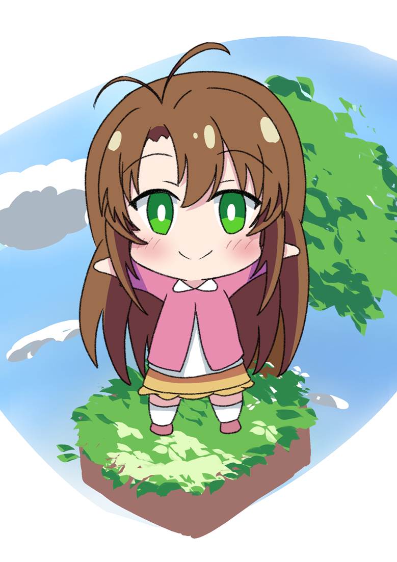 こまちゃんももたろ的悠哉日常大王插画图片