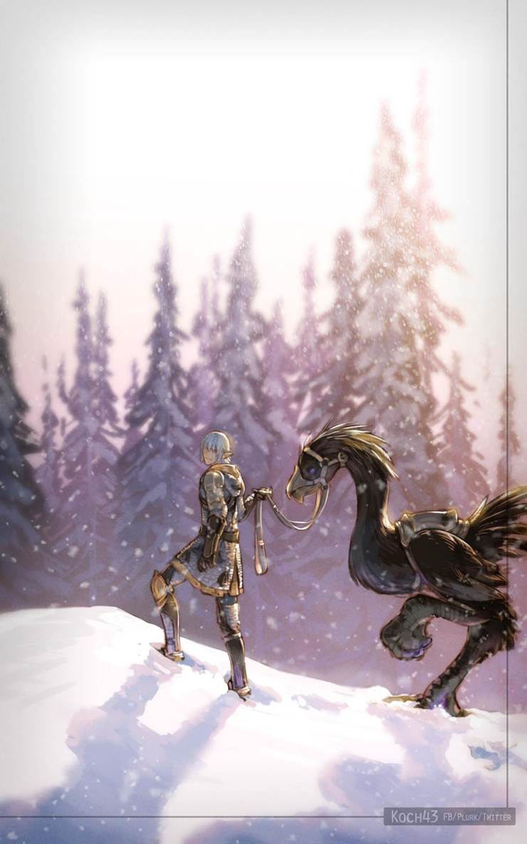 《最终幻想14》奥尔什方pixiv插画图片