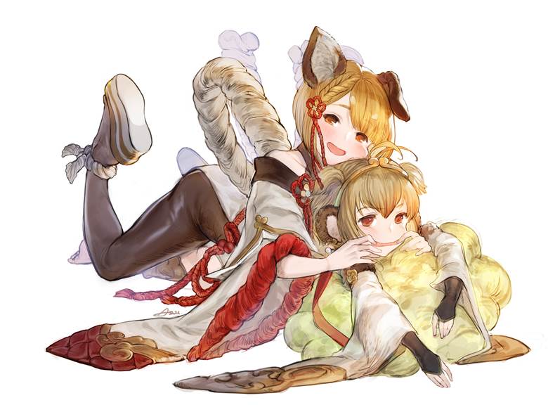 Granblue Fantasy, Granblue Fantasy, Twelve Divine Generals (Granblue), Vajra, Andira, black stockings