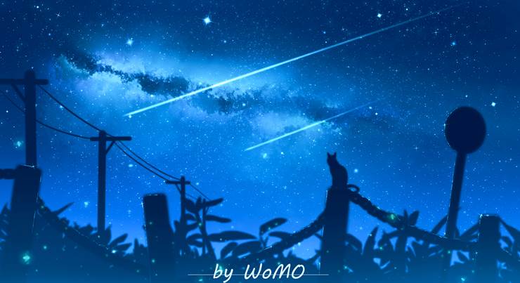 天空就是最浪漫的存在，Pixiv人气插画师Womo-ID:36554741
