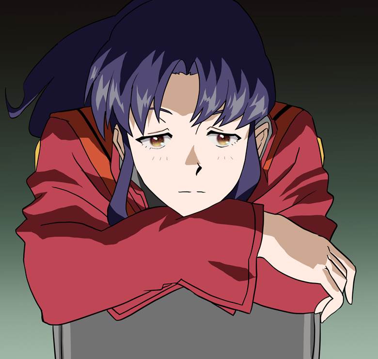 每日投稿, 临摹, character, 动画, manga, 新世纪福音战士, 姐姐, Misato Katsuragi, 数码, Misato