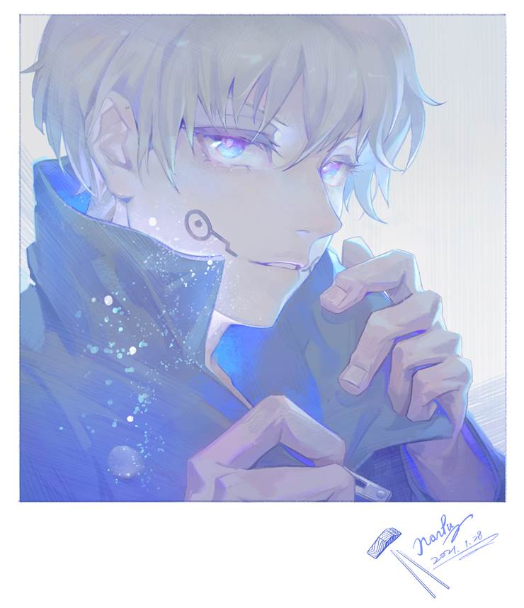 illustration, original works, Jujutsu Kaisen, avatar, Jujutsu Kaisen, 狗卷棘, 咒术回战1000收藏