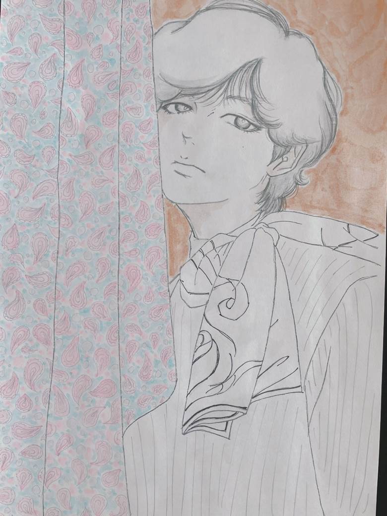 Bangtan Boys, hand-drawn