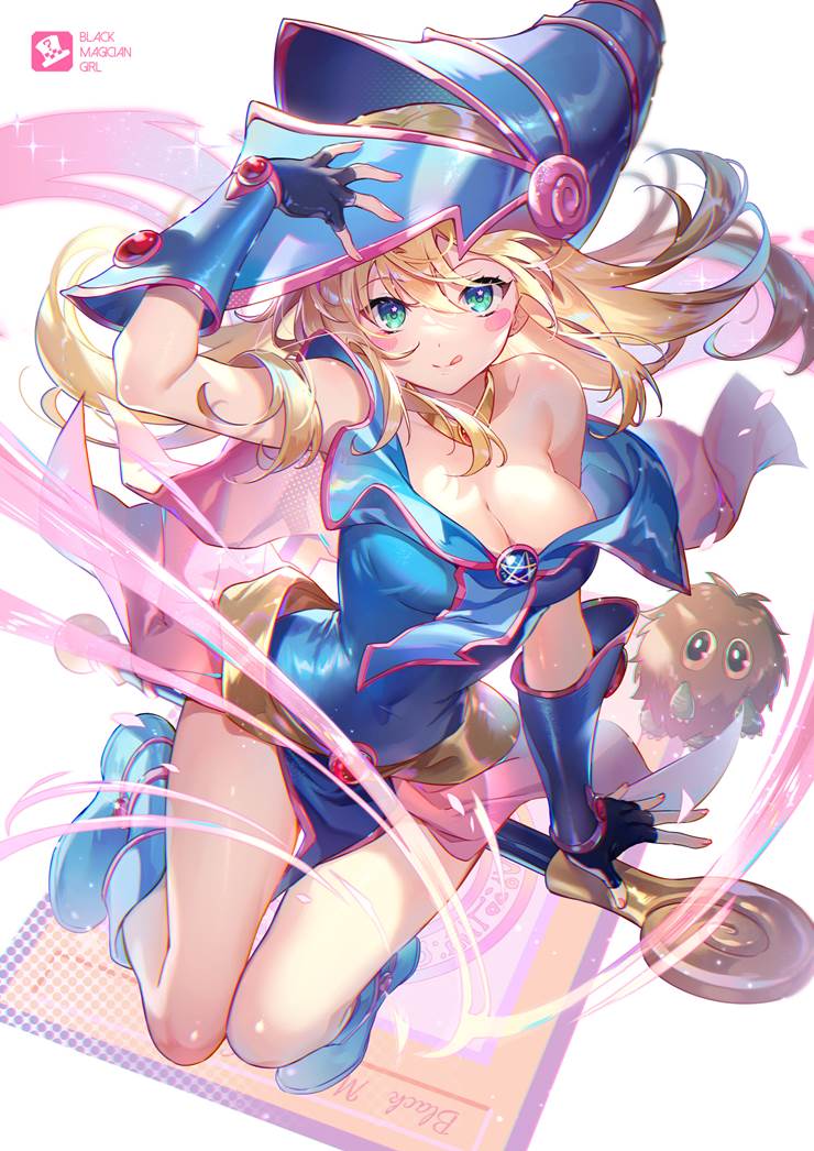 black magician girl, Yu-Gi-Oh!, Yugi Muto, Yugi Mutou, Silent Magician, girl, Magi Magi ☆ Magician Gal, Dark Magician Girl