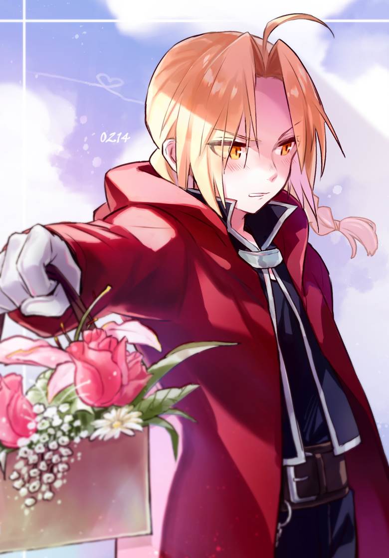 钢之炼金术师, edward elric, bouquet, Edwin, Fullmetal Alchemist 100+ bookmarks