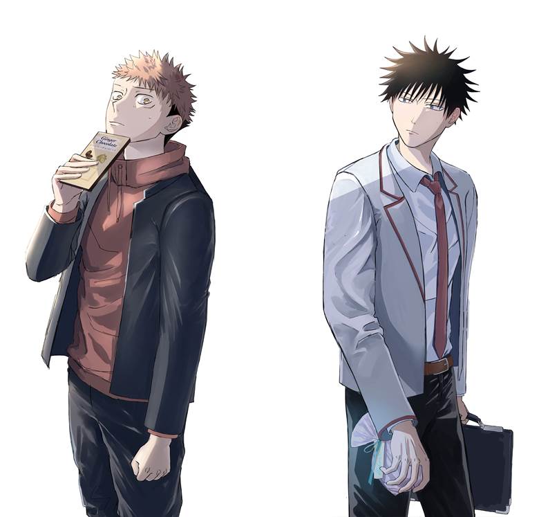 伏黑惠×虎杖悠仁, Jujutsu Kaisen, 咒术回战【腐】, 伏黑惠, Yuji Itadori, 情人节