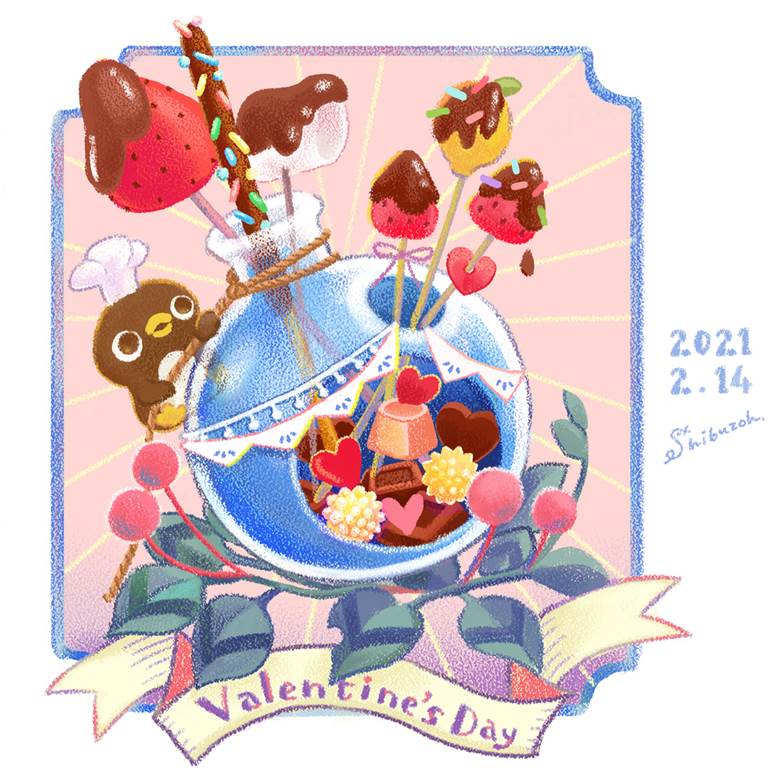 情人节, sweets, large food, 玻璃之中, 食物100收藏, 原创100收藏