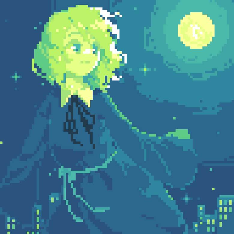 东方, 东方Project, 秘封俱乐部, 玛艾露贝莉·赫恩, 点阵图