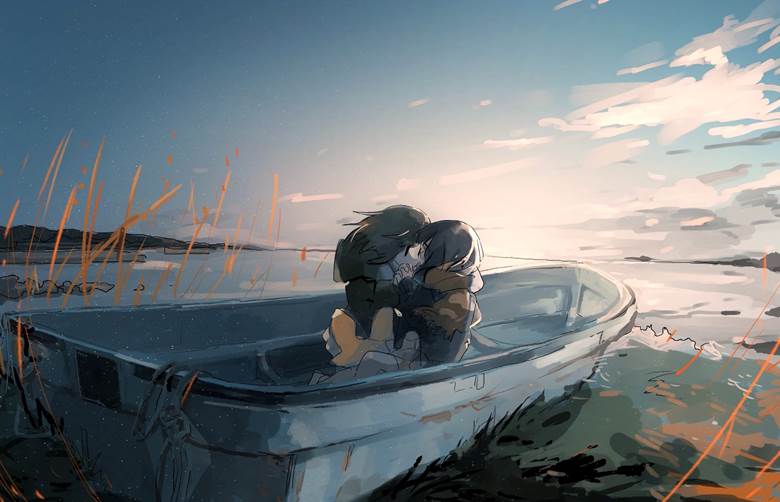 だいすき|津岛ソラ的pixiv风景插画图片