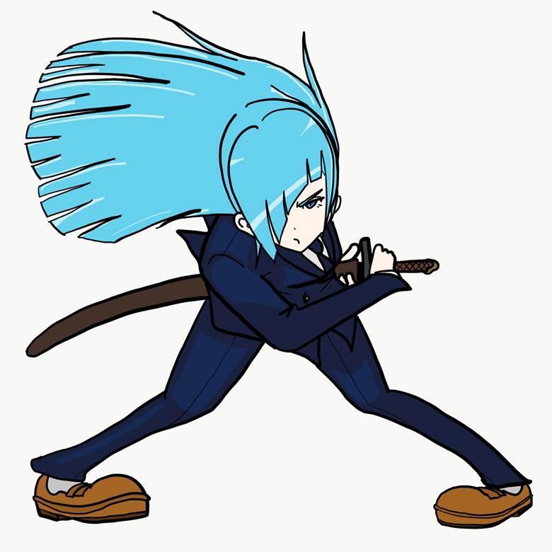 三轮霞あきらと画伯的咒术回战插画图片