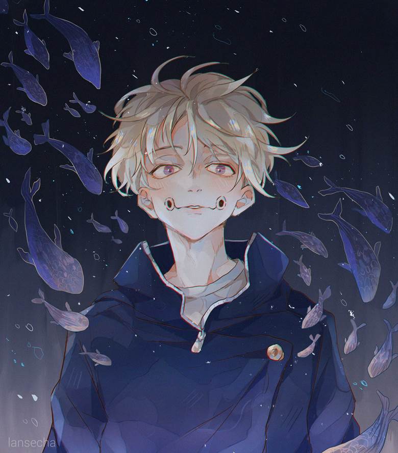 插画, sketch, Jujutsu Kaisen, 狗卷棘, 咒术回战100收藏, original tag for fanmade works