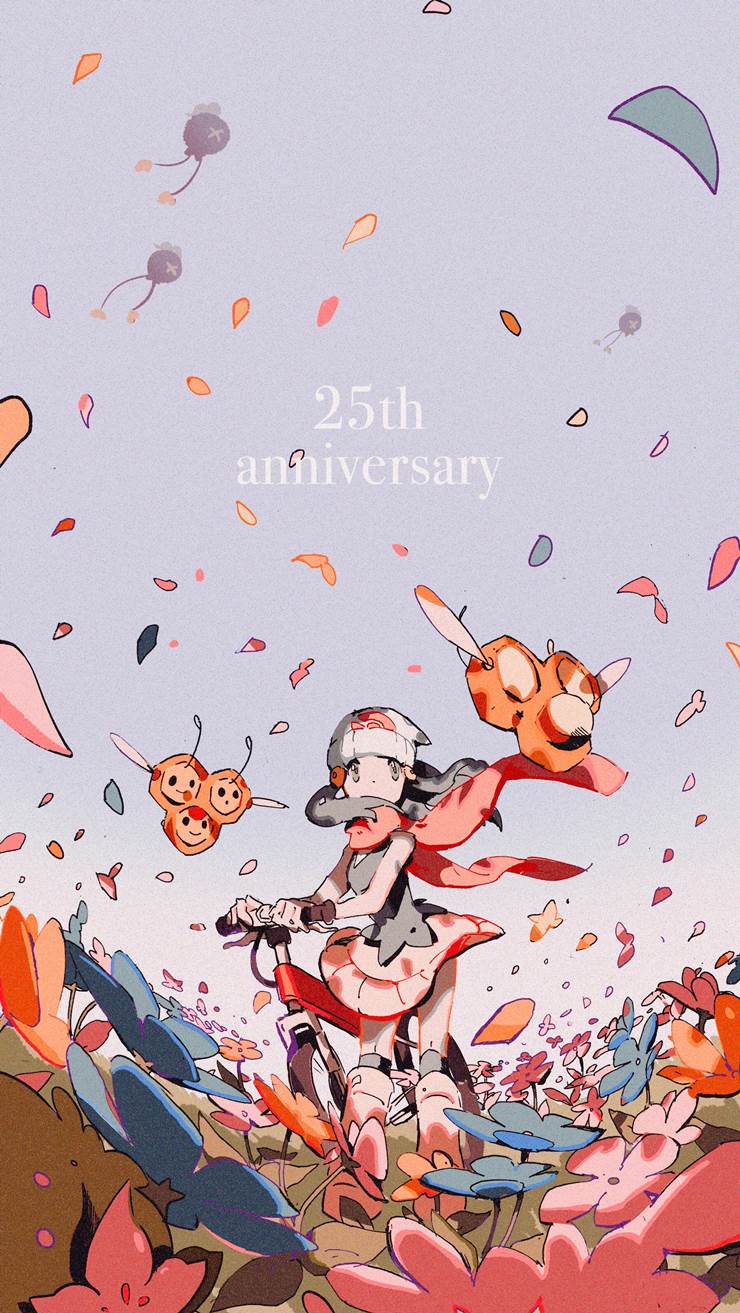 25周年快乐!|插画师革蝉（コミケ日曜日西な05b)的花苑镇插画图片