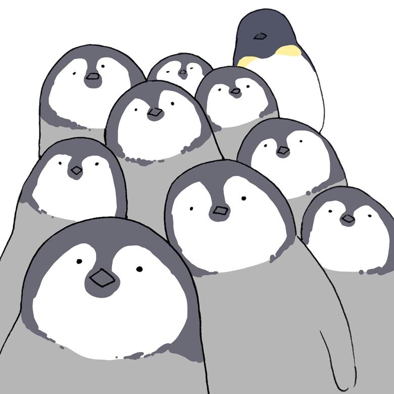 ひなまつり|えみじょ的企鹅插画图片