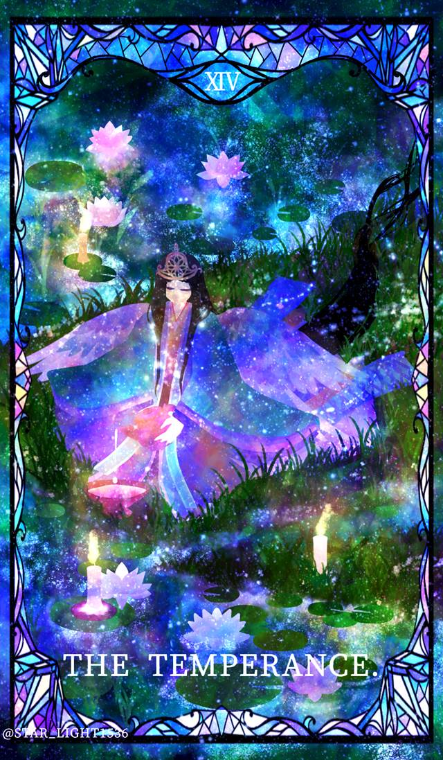 major arcana, tarot, 和风, 女孩子, tarot card, 睡莲, Jūnihitoe, 和服