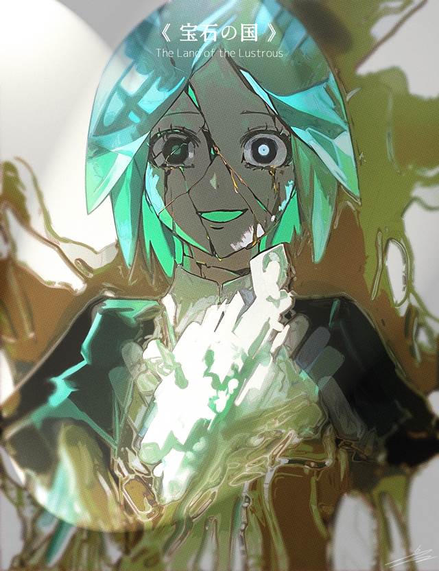 Phosphophyllite, 宝石之国, Phos, twinkle, 宝石之国1000收藏, 恐怖, 忧郁美学
