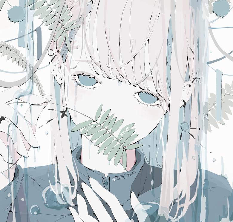 原创, free icon, 女孩子, young girl, 插画, 穿洞, flower, 金发, 数码, 原创5000users加入书籤