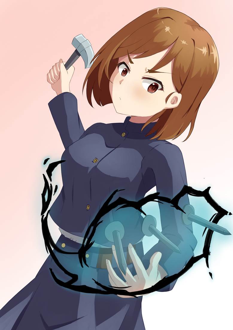 钉崎野蔷薇きささげ的咒术回战插画图片