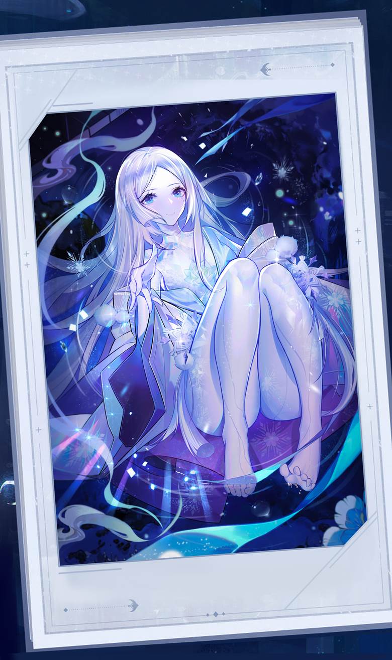 yuki-onna, Onmyouji, young girl, two dimensions, doujin, Nikkei, girl, barefoot, toes
