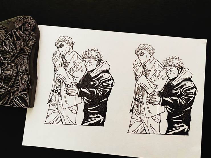 Jujutsu Kaisen, Yuji Itadori, Kento Nanami, 橡皮章